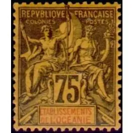 Timbre de collection Oceanie - 012 Achetez Aujourd’hui