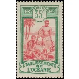 Acheter En Ligne Timbre de collection Oceanie - 030