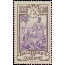 Timbre de collection Oceanie - 034 Nouvelle Collection