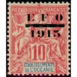 Exclusif Timbre de collection Oceanie - 038