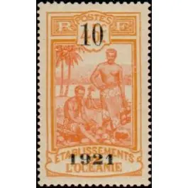 Timbre de collection Oceanie - 045 Bon Plan