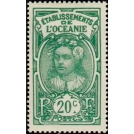 Commander Vite Timbre de collection Oceanie - 050