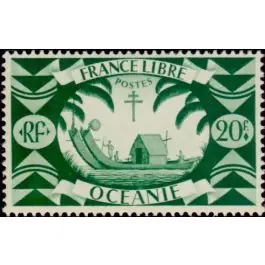 Exclusif Timbre de collection Oceanie - 168