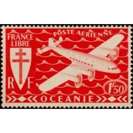 Prix Choc Timbre de collection Oceanie - Poste Arienne 08