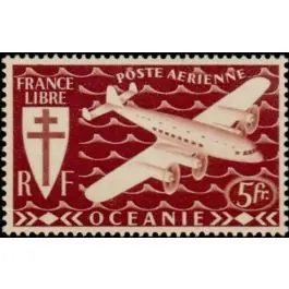 Original Timbre de collection Oceanie - Poste Arienne 09