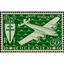 Timbre de collection Oceanie - Poste Arienne 12 Soldes