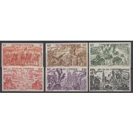 Timbre de collection Oceanie - Poste Arienne 20 à 25 Non Dentel Meilleure Vente