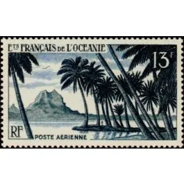 Prix Cassé Timbre de collection Oceanie - Poste Arienne 32