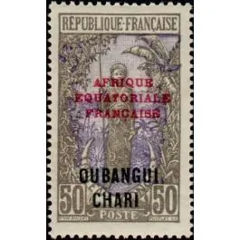 Offre Du Jour Timbre de collection Oubangui - 65