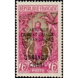 Offre Du Jour Timbre de collection Oubangui - 77