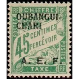 Offre Du Jour Timbre de collection Oubangui - Taxe 06