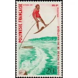 Timbre de collection Polynesie Francaise - 0087 Dernier Modèle