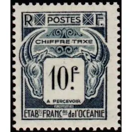 Prix Bas Timbre de collection Oceanie - Taxe 26