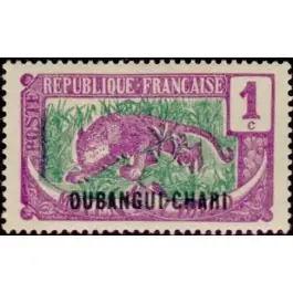 Acheter Direct Timbre de collection Oubangui - 25