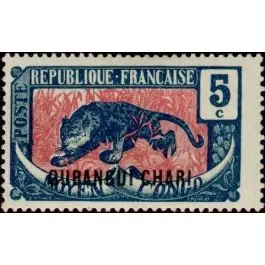 Affaire À Saisir Timbre de collection Oubangui - 28