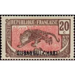 Timbre de collection Oubangui - 31 Quantité Limitée