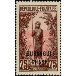 Nouvelle Collection Timbre de collection Oubangui - 39