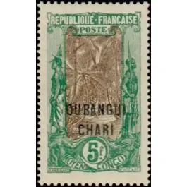 Paiement Sécurisé Timbre de collection Oubangui - 42