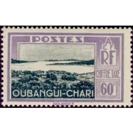 Meilleur Prix Timbre de collection Oubangui - Taxe 19
