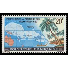 Timbre de collection Polynesie Francaise - 0017 Artisanat