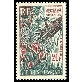 Timbre de collection Polynesie Francaise - 0035 Nouvelle Collection