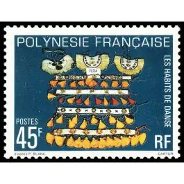 Livraison Gratuite Timbre de collection Polynesie Francaise - 0138