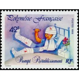 Timbre de collection Polynesie Francaise - 0338 Top Qualité