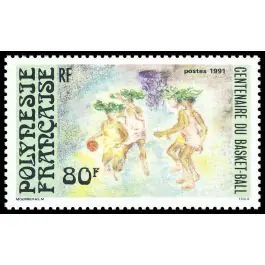 Timbre de collection Polynesie Francaise - 0382 Populaire