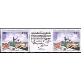 Certifié Timbre de collection Polynesie Francaise - 0389A