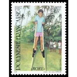 Produit De Marque Timbre de collection Polynesie Francaise - 0417