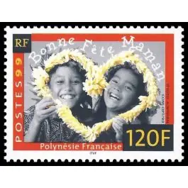 Timbre de collection Polynesie Francaise - 0587 Livraison Express