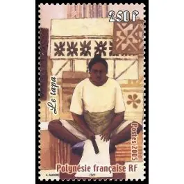 Authentique Timbre de collection Polynesie Francaise - 0743