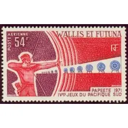 Timbre de collection Wallis et Futuna - Poste Arienne 040 Fait Main