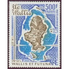 Timbre de collection Wallis et Futuna - Poste Arienne 081 Populaire