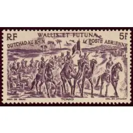 Timbre de collection Wallis et Futuna - Poste Arienne 005 Satisfait Ou Remboursé