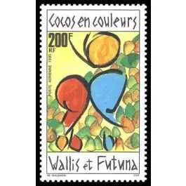 Timbre de collection Wallis et Futuna - Poste Arienne 185 Livraison Mondiale