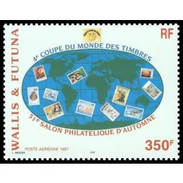Timbre de collection Wallis et Futuna - Poste Arienne 200 Satisfait Ou Remboursé