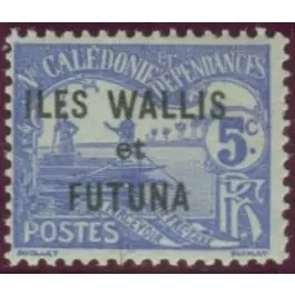 Garantie Incluse Timbre de collection Wallis et Futuna - Taxe 01