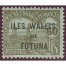 Timbre de collection Wallis et Futuna - Taxe 07 Populaire