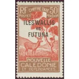 Timbre de collection Wallis et Futuna - Taxe 19 Nouvel Arrivage