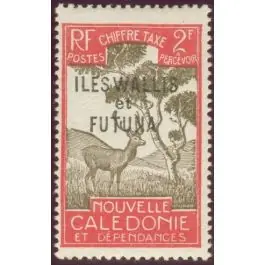 Timbre de collection Wallis et Futuna - Taxe 22 Promotion
