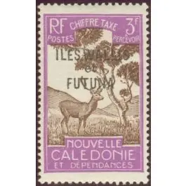 Timbre de collection Wallis et Futuna - Taxe 23 Expédition Rapide