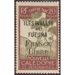 Timbre de collection Wallis et Futuna - Taxe 29 Seulement Aujourd’hui