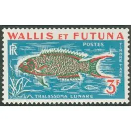 Timbre de collection Wallis et Futuna - Taxe 38 Jusqu’à Épuisement Des Stocks
