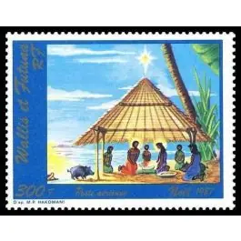 Timbre de collection Wallis et Futuna - Poste Arienne 159 Remise