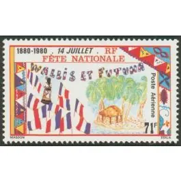 Vente Flash Timbre de collection Wallis et Futuna - Poste Arienne 103