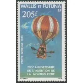 Timbre de collection Wallis et Futuna - Poste Arienne 124 Promotion Saisonnière