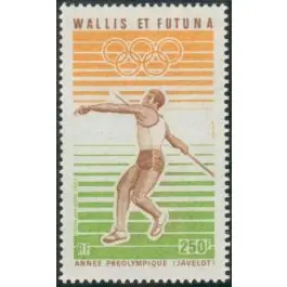 Timbre de collection Wallis et Futuna - Poste Arienne 126 Retour Gratuit