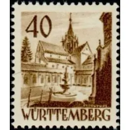 Timbre de collection Wurtemberg - 35 Original