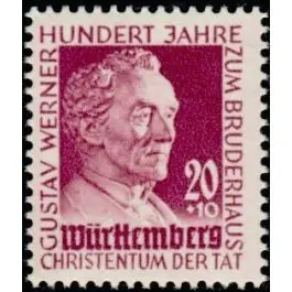 Timbre de collection Wurtemberg - 45 Jusqu’à Épuisement Des Stocks